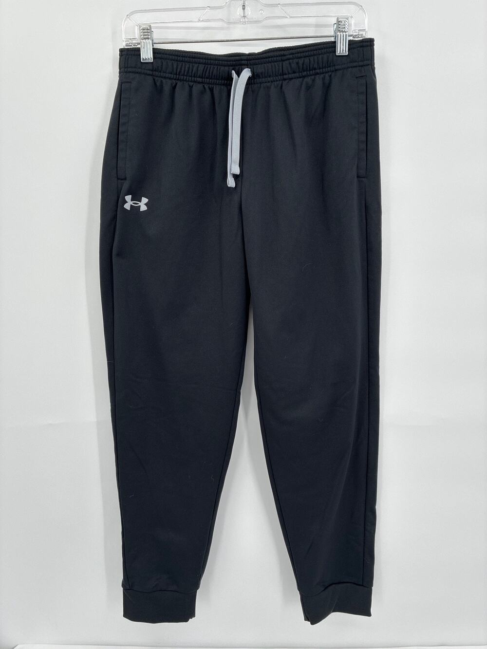 Under Armour Boys' Brawler 2.0 Tapered Pants Black Jogger 1384442 YLG+